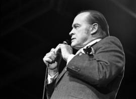 Bob Hope performs at Halenbeck Hall (1965), St. Cloud State University