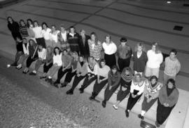 Women's swimming team, St. Cloud State University