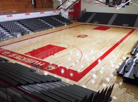 Halenbeck Hall (1965) gymnasium, St. Cloud State University