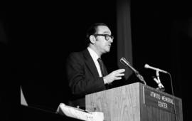 Alan Greenspan at the Winter Institute, St. Cloud State University