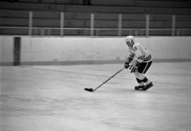 St. Cloud State hockey player Jeff Passolt during a game