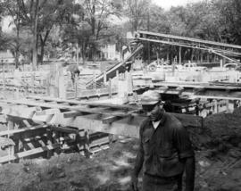 Holes Hall (1965) construction, St. Cloud State University