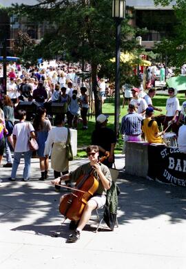 Mainstreet on campus mall, St. Cloud State University