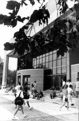 Stewart Hall (1948), exterior, St. Cloud State University