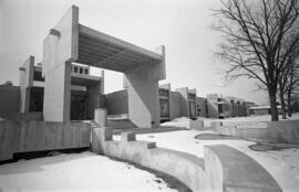 Atwood Memorial Center (1966) construction, east exterior, St. Cloud State University