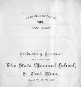 Commencement program, St. Cloud State University