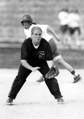 Softball player Lisa Rosauer, St. Cloud State University