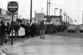 Vietnam protesters march in downtown St. Cloud