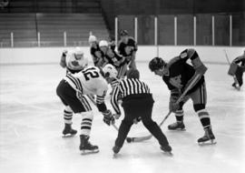 St. Cloud State plays a hockey game against St. Olaf