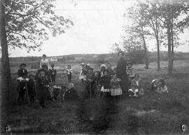 Students and teachers play together, St. Cloud State University
