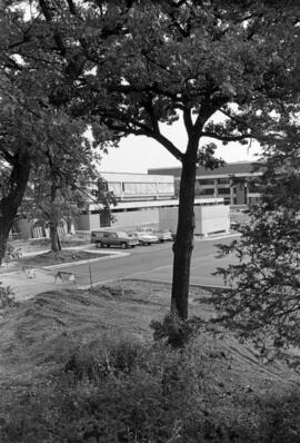 Administrative Services (1975) building construction, St. Cloud State University