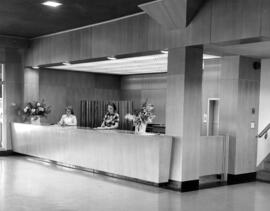 Circulation Desk and Lobby, Kiehle (1952), St. Cloud State University