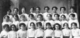 Women pose together, St. Cloud State University