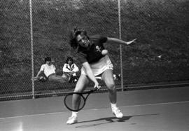 St. Cloud State University tennis player Judi McDonald