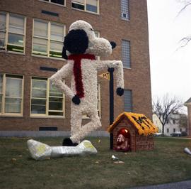 Homecoming outdoor display, St. Cloud State University