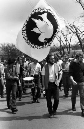 Vietnam War protest on campus, St. Cloud State University