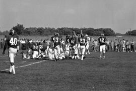 Football game, St. Cloud State University vs. St. John's University