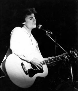 Ricky Nelson performs at the Paramount Theater