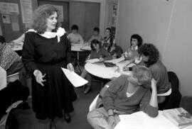 Gerontology class meets, St. Cloud State University