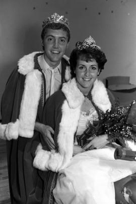 Homecoming king Mark Rausch and queen Jessica Fitch, St. Cloud State University