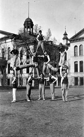 Men's Gymnastics team, St. Cloud State University