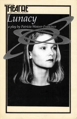 Lunacy theatre production poster, St. Cloud State University