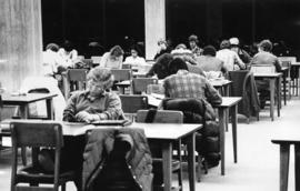 Students study, Centennial Hall (1971), St. Cloudstate University