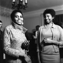 Singer Miriam Makeba visits St. Cloud State University