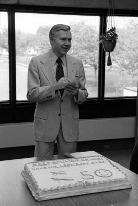 Charlesﾠ Graham celebrates his 50th birthday, St. Cloud State University