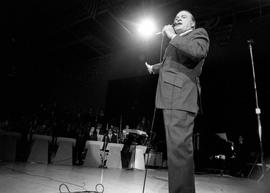 Bob Hope performs at Halenbeck Hall (1965), St. Cloud State University