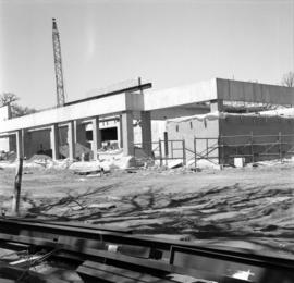 Administrative Services (1975) construction, St. Cloud State University