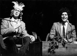 Tom Davis and Al Franken perform, St. Cloud State University