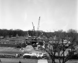 Administrative Services (1975) construction, St. Cloud State University