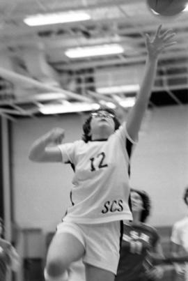 St. Cloud State University women's basketball game against the College of St. Benedict