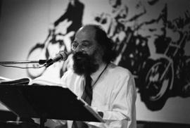 Poet Allen Ginsberg read poetry at Atwood Memorial Center's Coffeehouse Apocalypse, St. Cloud State University