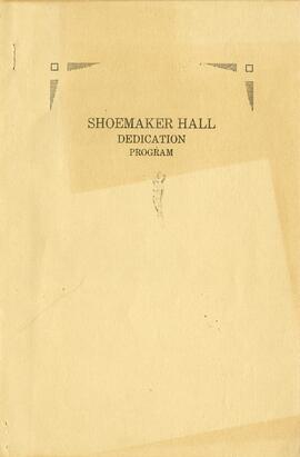 Shoemaker Hall (1915) dedication program, St. Cloud State University