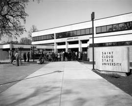 Administrative Services building (1975) dedication, St. Cloud State University