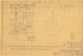 Maintenance Building and Heating Plant (1964) architectural drawings, St. Cloud State University