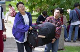 International students move-in, St. Cloud State University