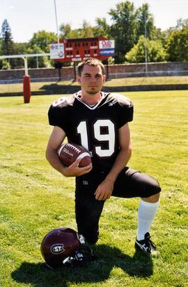 Football player Ben Wagner, St. Cloud State University