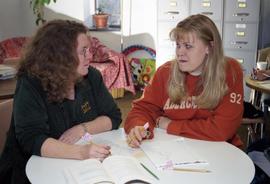 Students at the Write Place, St. Cloud State University