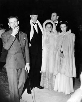 Sinclair Lewis, Marcella Powers, Mr. and Mrs. Bron Dahlberg, Grand Hotel, Miami, Florida