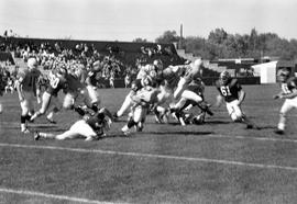 Football game, St. Cloud State University vs. Southwest State University