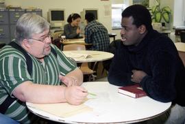 Students at the Write Place, St. Cloud State University