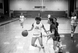 St. Cloud State University women's basketball game against Mankato State University