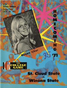 Football program cover, St. Cloud State University