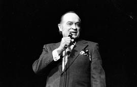 Bob Hope performs at Halenbeck Hall (1965), St. Cloud State University