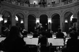 Jazz band performs at the Minnesota state capitol in St. Paul, St. Cloud State University