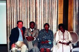 Robert Bess with friends in South Africa, St. Cloud State University
