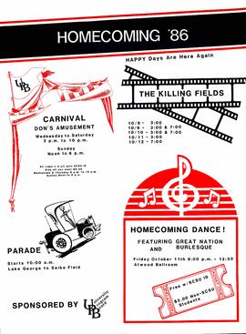Homecoming event poster, St. Cloud State University